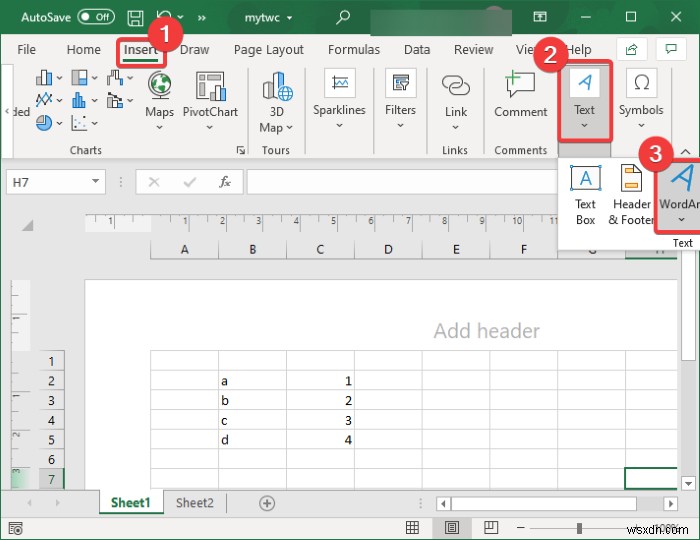 วิธีเพิ่มลายน้ำใน Microsoft Excel 