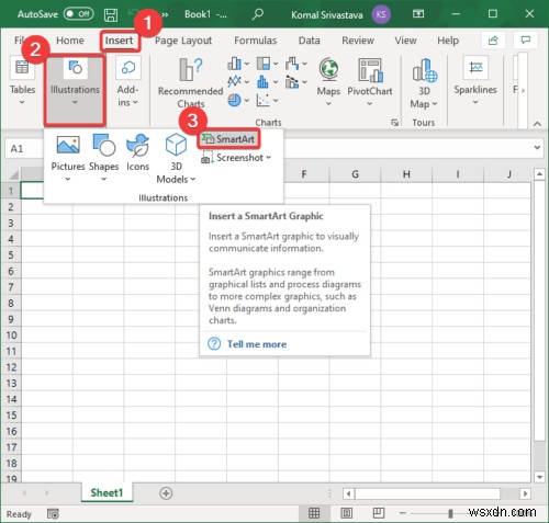 วิธีสร้างผังงานใน Microsoft Excel 