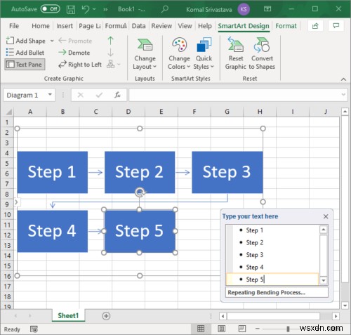 วิธีสร้างผังงานใน Microsoft Excel 