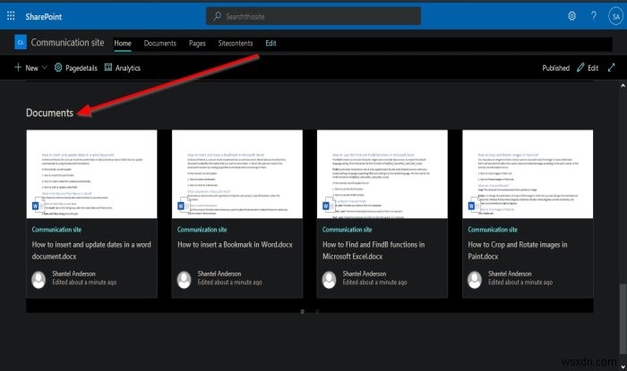 วิธีอัปโหลดเอกสารไปยังไซต์ SharePoint ของคุณ 