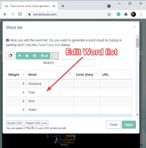 วิธีสร้าง Word Cloud ใน Microsoft Excel 