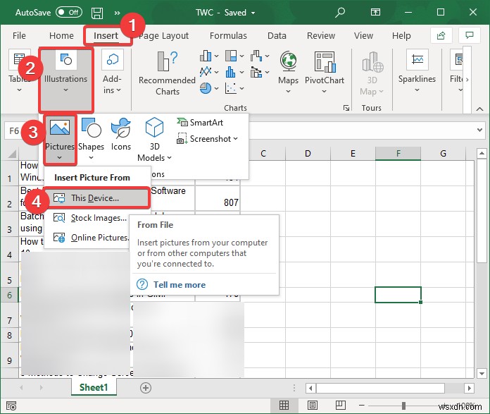 วิธีสร้าง Word Cloud ใน Microsoft Excel 