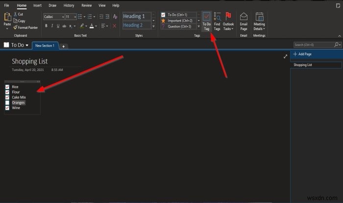 วิธีใช้แท็กใน OneNote เพื่อจัดลำดับความสำคัญและจัดหมวดหมู่บันทึกย่อ