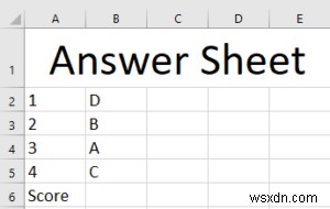 วิธีสร้างแบบทดสอบอัตโนมัติใน Microsoft Excel 