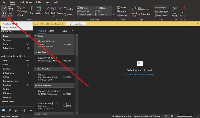 วิธีตั้งค่าวันที่และเวลาหมดอายุสำหรับอีเมลใน Outlook 