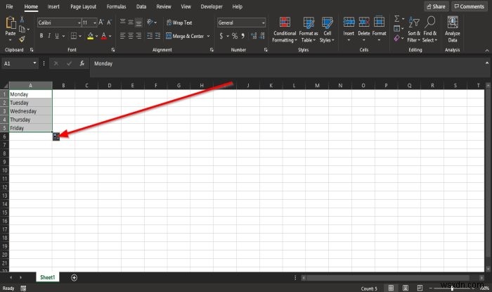 ตัวเลือกการเติมอัตโนมัติไม่แสดงใน Excel วิธีเปิดใช้งาน? 