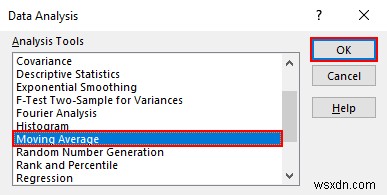 วิธีการคำนวณ Simple, Weighted และ Exponential Moving Averages ใน Excel 