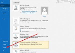 ระบุว่า Outlook ควรแก้ไขและจัดรูปแบบข้อความอีเมลของคุณอย่างไร 