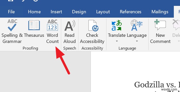 วิธีดูจำนวนคำใน Word และ PowerPoint 