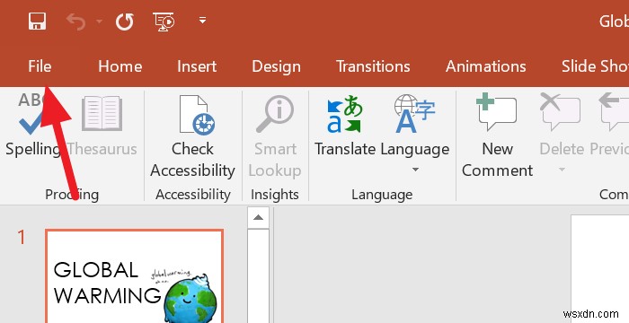 วิธีดูจำนวนคำใน Word และ PowerPoint 