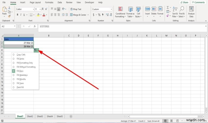 วิธีเปิดใช้งานและใช้ป้อนอัตโนมัติใน Microsoft Excel 