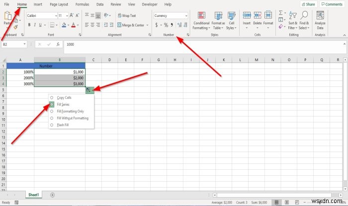 วิธีเปิดใช้งานและใช้ป้อนอัตโนมัติใน Microsoft Excel 