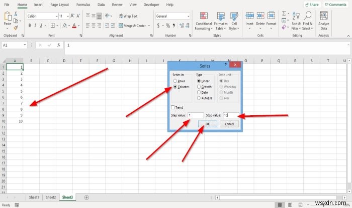 วิธีเปิดใช้งานและใช้ป้อนอัตโนมัติใน Microsoft Excel 