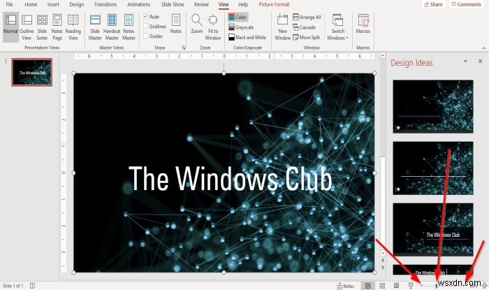 วิธีเปลี่ยนระดับการซูมเริ่มต้นใน Microsoft PowerPoint 