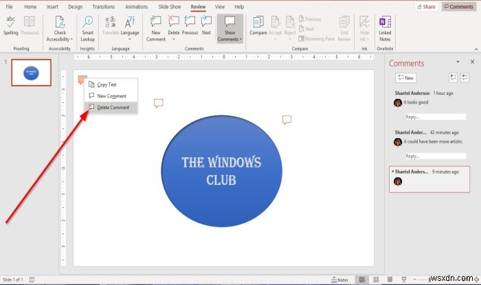 วิธีเพิ่มความคิดเห็นในสไลด์ Microsoft PowerPoint 