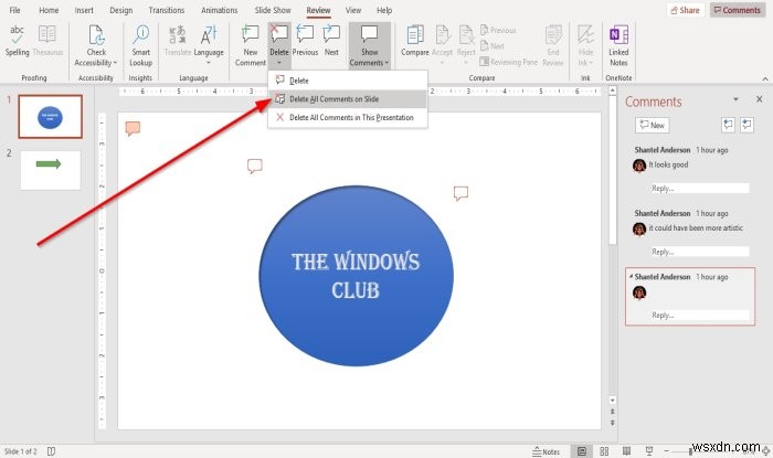 วิธีเพิ่มความคิดเห็นในสไลด์ Microsoft PowerPoint 