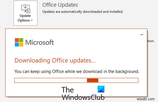วิธีอัปเดต Microsoft Office ด้วยตนเองใน Windows 11/10 