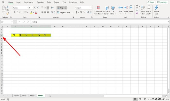 วิธีเปลี่ยนความสูงของแถวและความกว้างของคอลัมน์ใน Microsoft Excel 