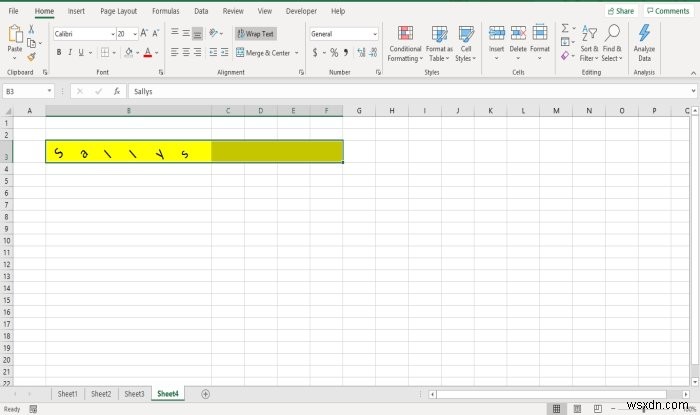 วิธีเปลี่ยนความสูงของแถวและความกว้างของคอลัมน์ใน Microsoft Excel 