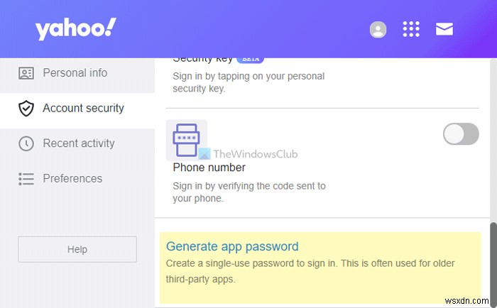 Outlook ไม่สามารถเชื่อมต่อกับ Yahoo Mail; คอยถามรหัสผ่าน 