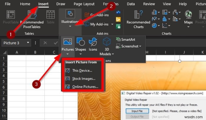 วิธีลบพื้นหลังรูปภาพใน Microsoft Excel