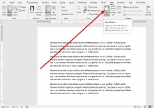 วิธีแสดงและทำงานกับหลายหน้าต่างใน Microsoft Word 