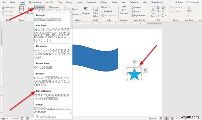 วิธีจัดกลุ่มวัตถุใน Microsoft Word 