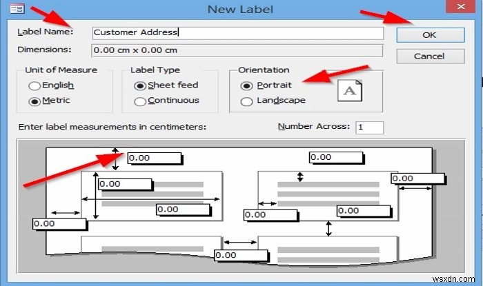 วิธีสร้างป้ายกำกับใน Microsoft Access 