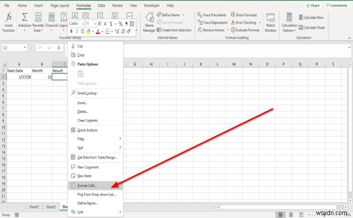 วิธีใช้ฟังก์ชัน EDATE และ EOMONTH ใน Excel 