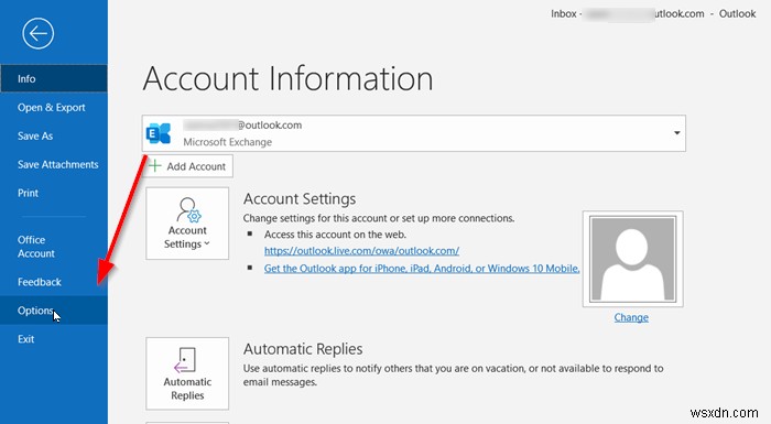 วิธีหยุด Outlook จากการบันทึกอีเมลที่ส่งแล้วในโฟลเดอร์รายการที่ถูกส่ง 