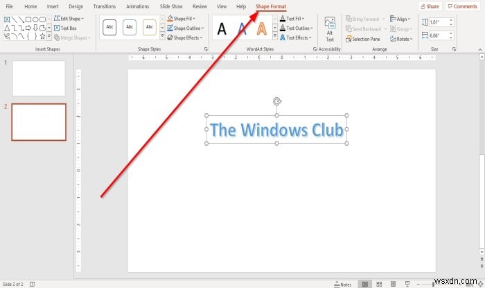 วิธีเพิ่มรูปภาพภายในข้อความใน Microsoft PowerPoint 
