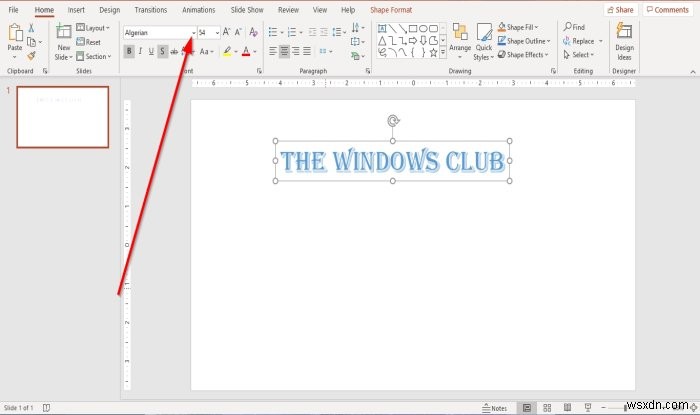 วิธีเพิ่มรูปภาพภายในข้อความใน Microsoft PowerPoint 