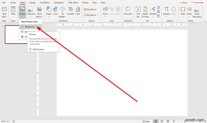 วิธีเพิ่ม Animated GIF ลงใน Microsoft PowerPoint 