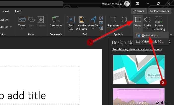 วิธีเพิ่มวิดีโอ YouTube ลงในงานนำเสนอ Microsoft PowerPoint 