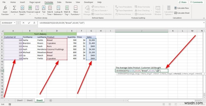 วิธีใช้ AVERAGEIF และ AVERAGEIFS ใน Microsoft Excel 