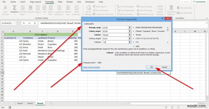 วิธีใช้ AVERAGEIF และ AVERAGEIFS ใน Microsoft Excel 