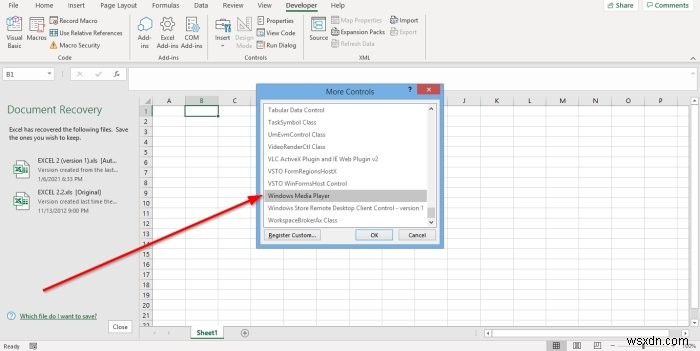 วิธีเล่นวิดีโอและเสียงใน Microsoft Excel 