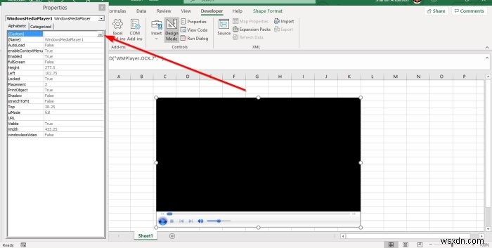 วิธีเล่นวิดีโอและเสียงใน Microsoft Excel 
