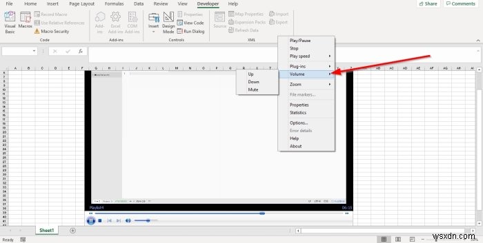 วิธีเล่นวิดีโอและเสียงใน Microsoft Excel 