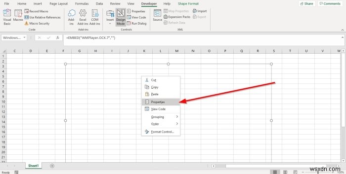 วิธีเล่นวิดีโอและเสียงใน Microsoft Excel 