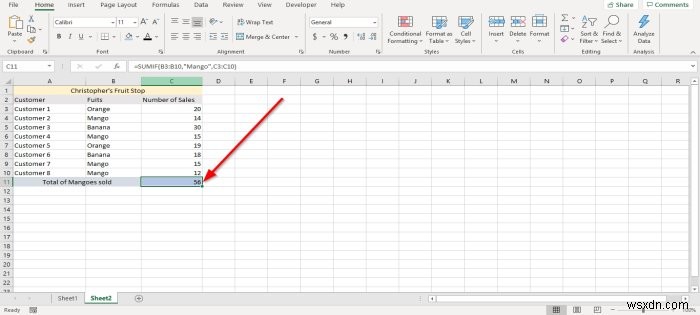 วิธีใช้ฟังก์ชัน SUMIF และ SUMIFS ใน Microsoft Excel 