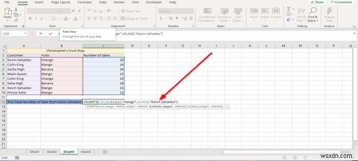 วิธีใช้ฟังก์ชัน SUMIF และ SUMIFS ใน Microsoft Excel 