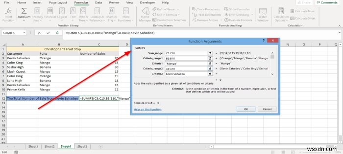 วิธีใช้ฟังก์ชัน SUMIF และ SUMIFS ใน Microsoft Excel 