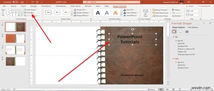 วิธีสร้างหนังสือใน PowerPoint 