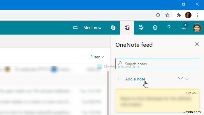 วิธีเพิ่มบันทึกย่อและสร้างงานใน Outlook.com 