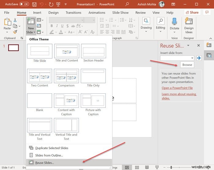 วิธีซ่อมแซมไฟล์ PowerPoint ที่เสียหาย 