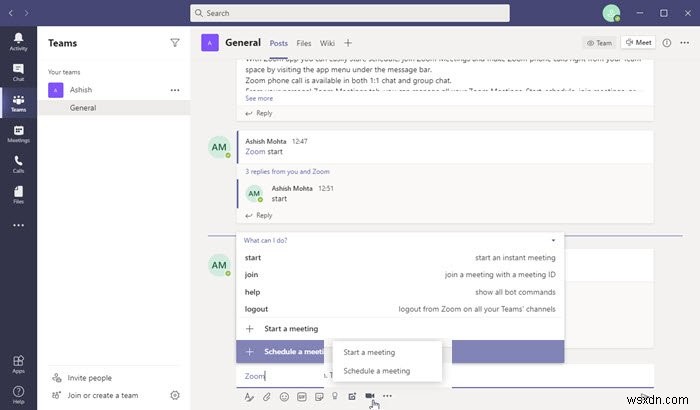 วิธีเพิ่ม Zoom ให้กับ Microsoft Teams 