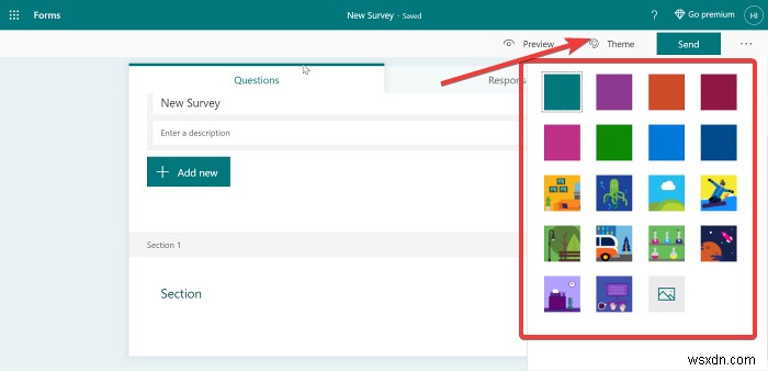 วิธีสร้างแบบสำรวจด้วย Microsoft Forms 