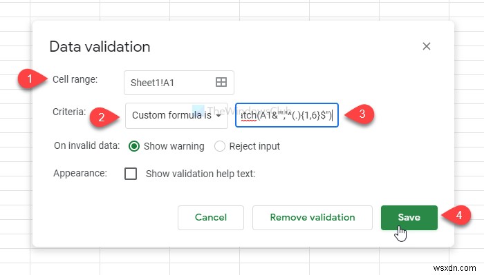 วิธีตั้งค่าขีด จำกัด อักขระใน Excel และ Google ชีต 