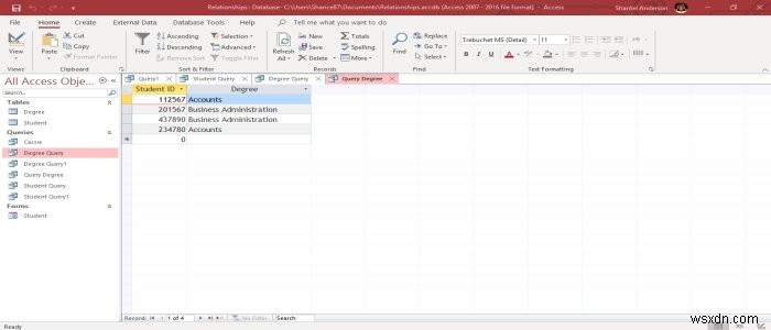 วิธีสร้างและแก้ไขแบบสอบถามใน Microsoft Access 